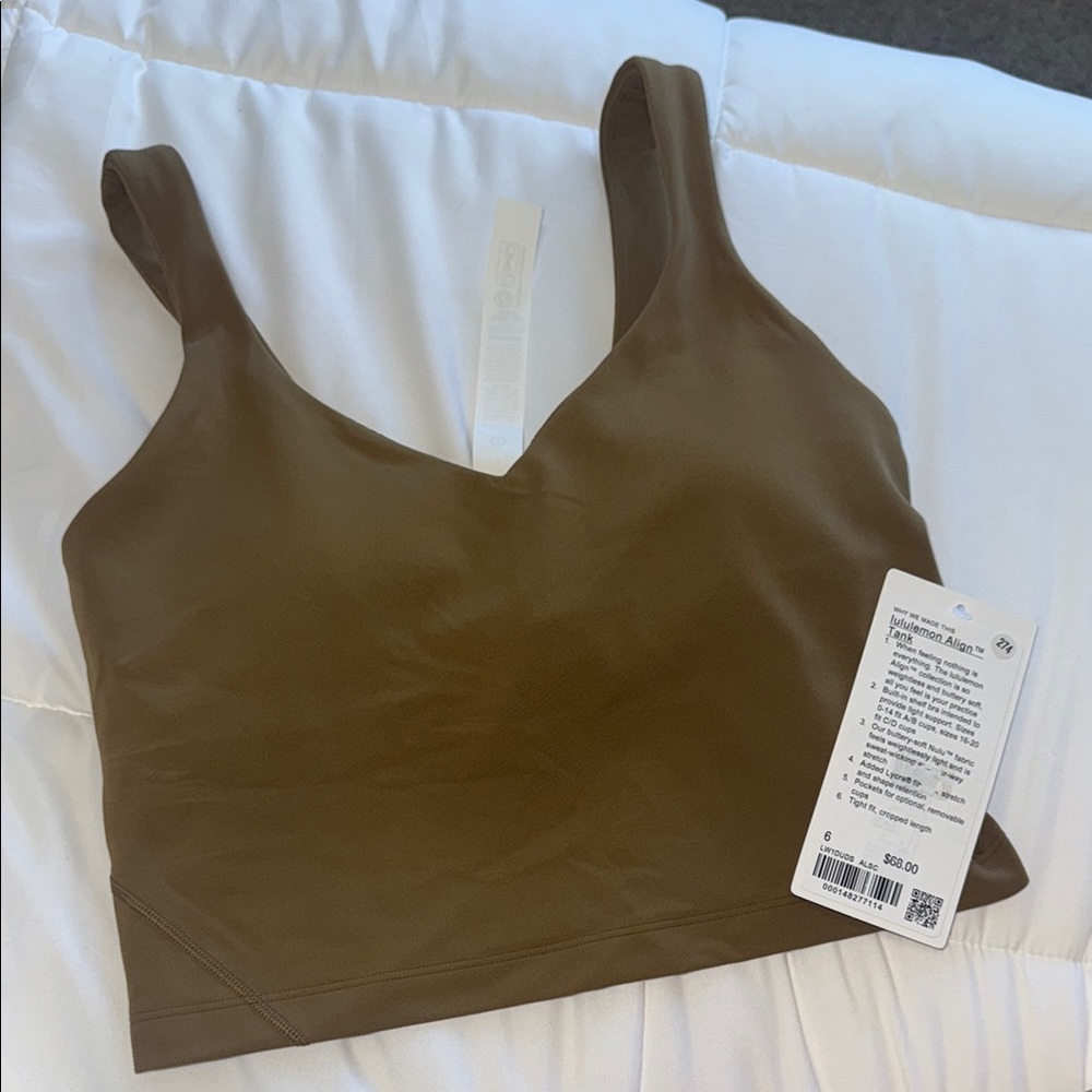 Lululemon Align tank size 6 cropped